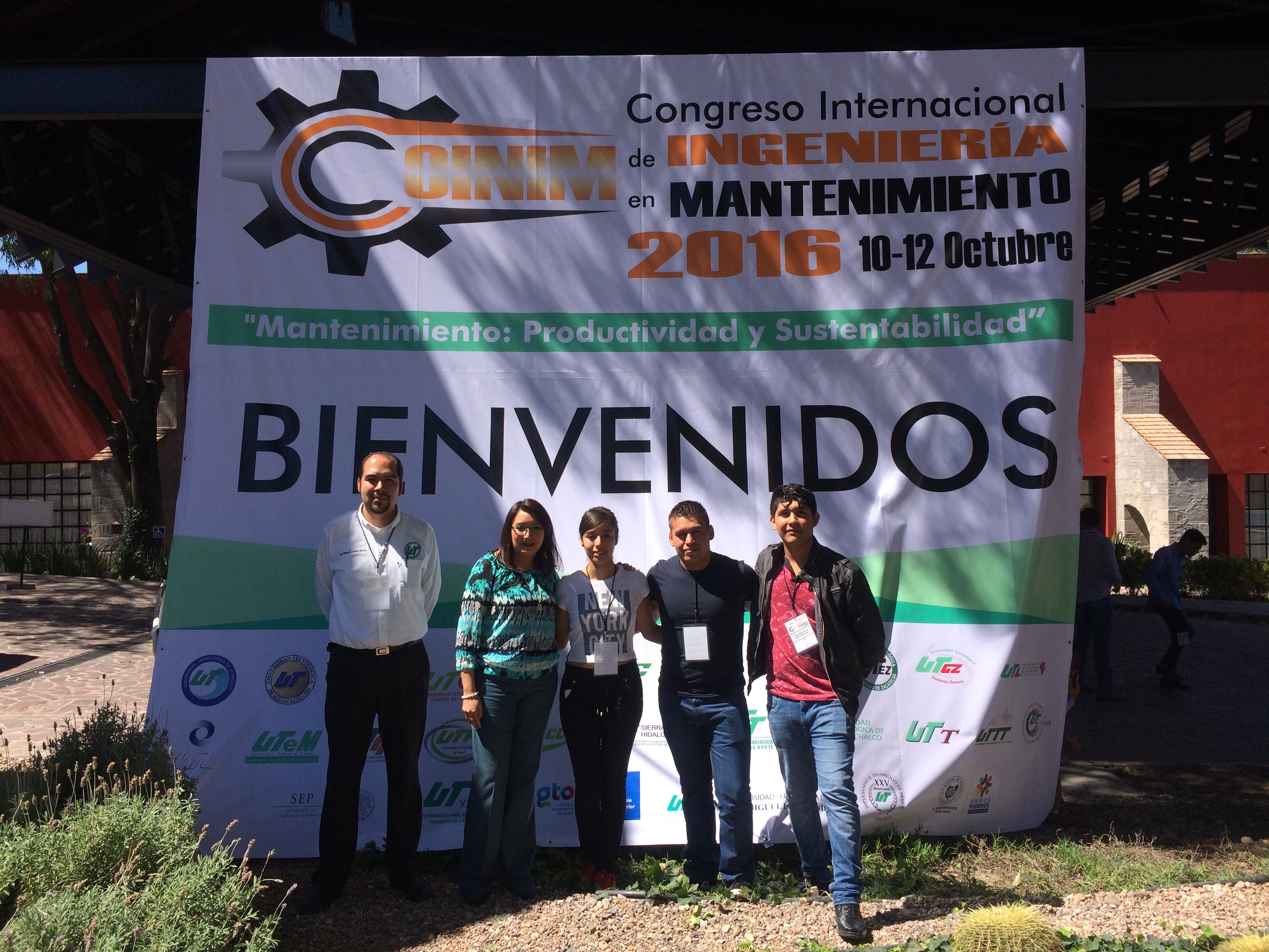 Alumnos de 4° Cuatrimestre de Mantenimiento participan en Congreso Internacional de Ingeniería en Mantenimiento